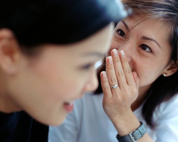 Women talking