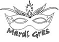Masque de Mardi Gras