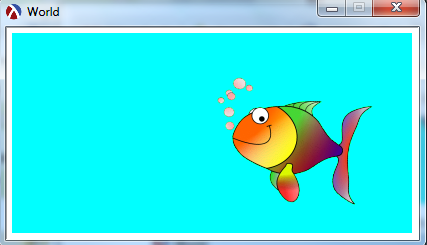 fish pointing up