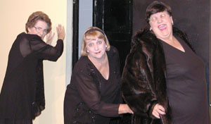Image from community theater production of THE CEMETERY CLUB
